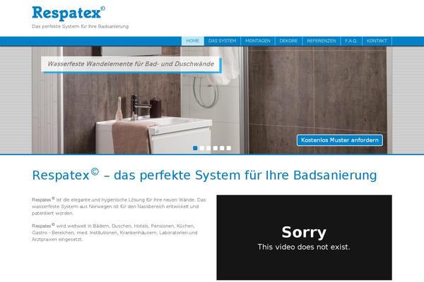 respatex.de site used Respatex3.2