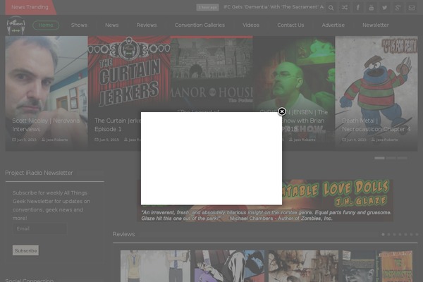 Site using Audio-player-by-clammr plugin