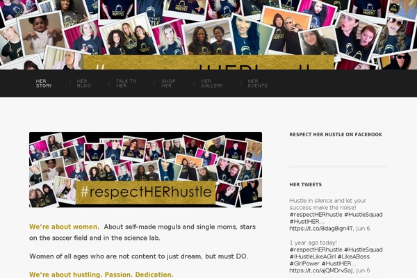 Hemingway theme site design template sample