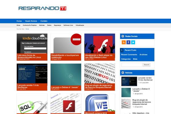 Weretech theme site design template sample