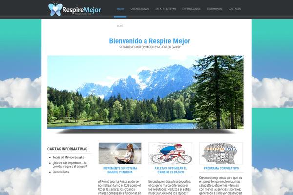 Simplify theme site design template sample