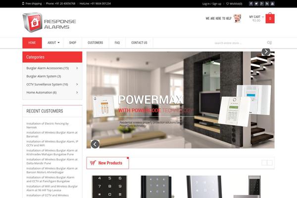 Oswad theme site design template sample