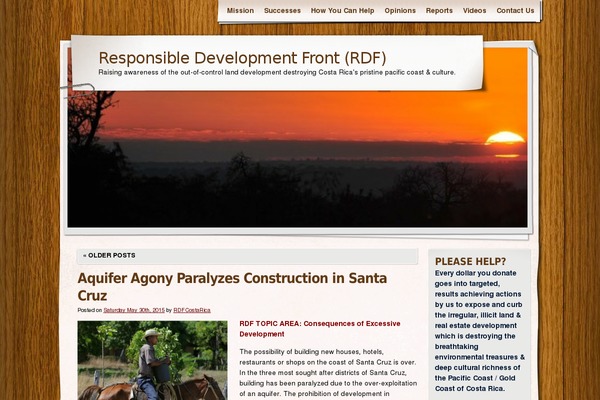 Adventure Journal theme site design template sample