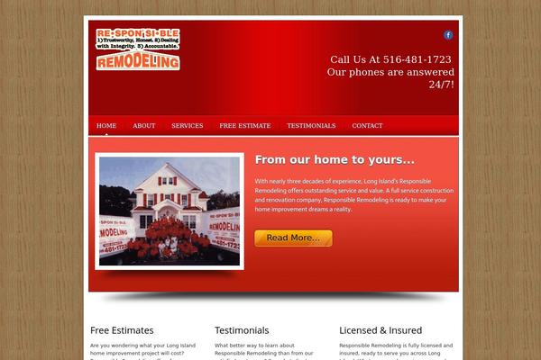 Local Business theme site design template sample