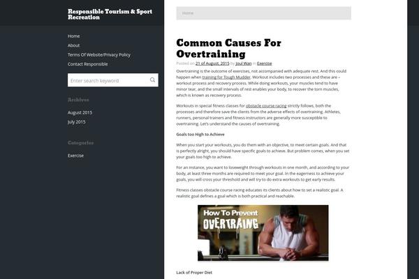 responsibletourism.co.nz site used Phat