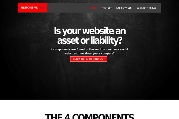 Inside theme site design template sample