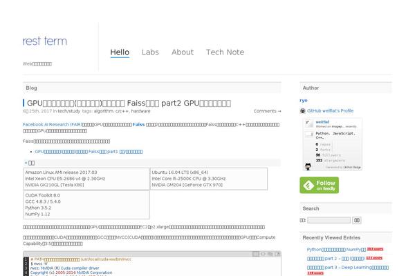 Site using Feedly-insight plugin