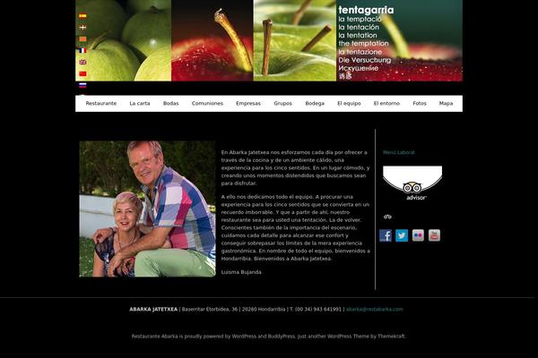 Custom Community theme site design template sample