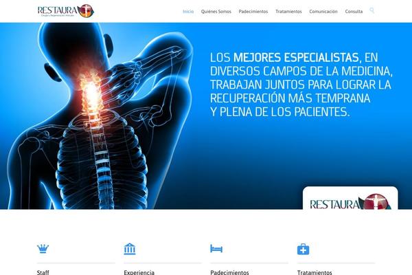 HealthCenter theme site design template sample
