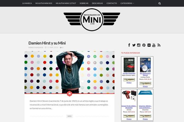 Anew theme site design template sample