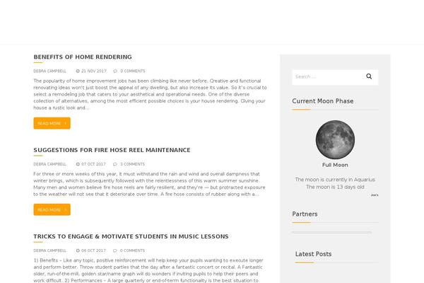 Site using WordPress Multicolor Subscribe Widget plugin