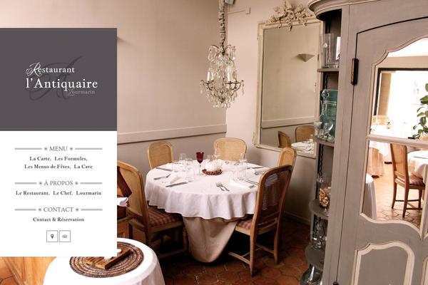 Amici theme site design template sample