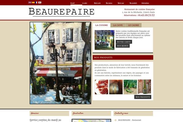 SPA Treats theme site design template sample