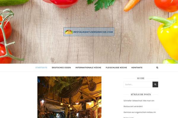 Ashe theme site design template sample
