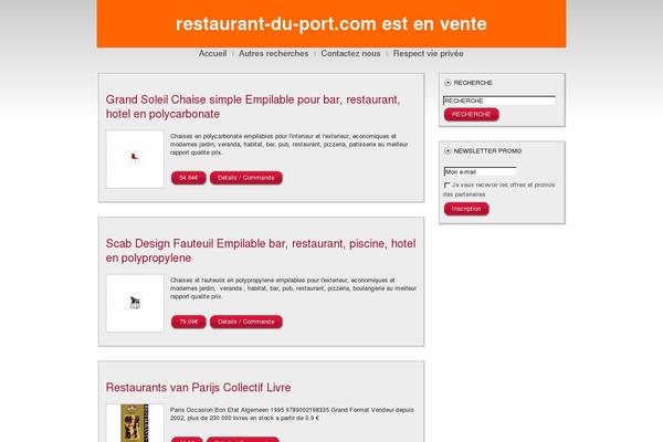 restaurant-du-port.com site used Pure_gray