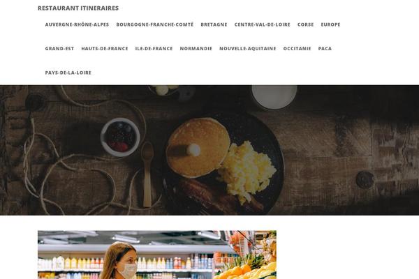 restaurant-itineraires.com site used Restaurant Recipe