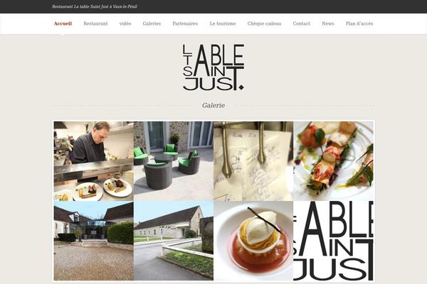 Therestaurantclassic theme site design template sample
