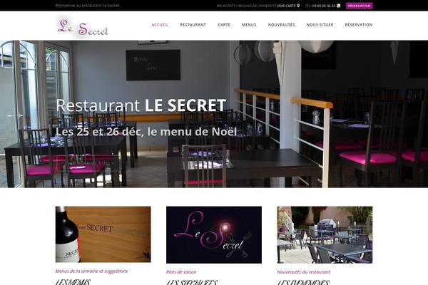 Chicago theme site design template sample