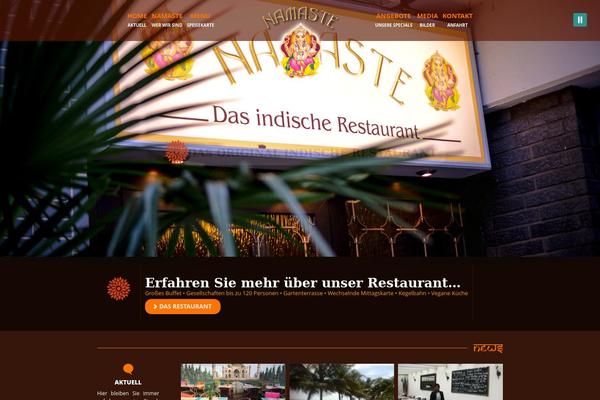 Baristawp theme site design template sample