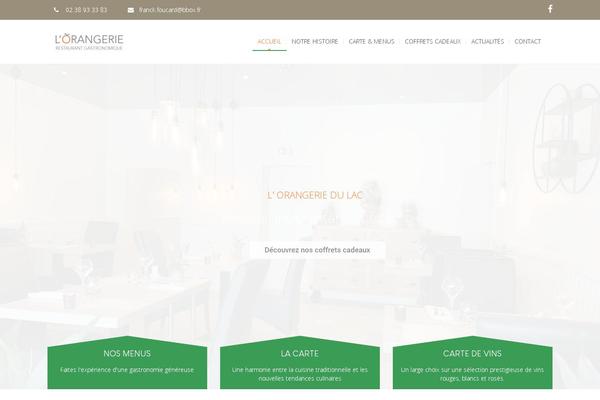 NUVO theme site design template sample