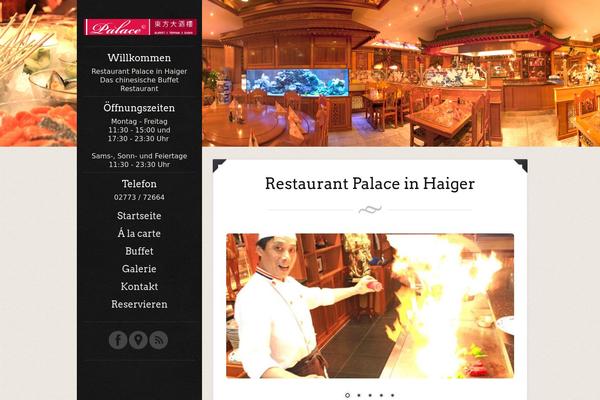 Eatery theme site design template sample