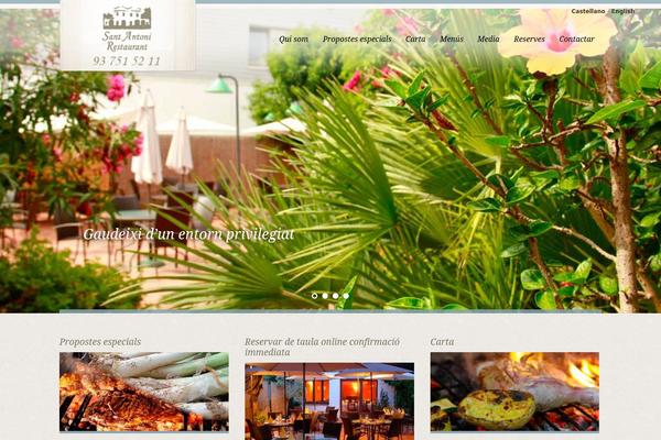 White Rock theme site design template sample