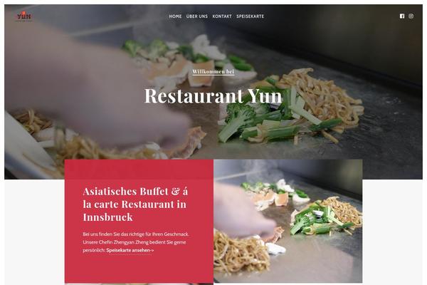 BERG theme site design template sample