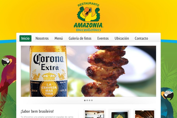 restaurantamazonia.com site used Amazonia