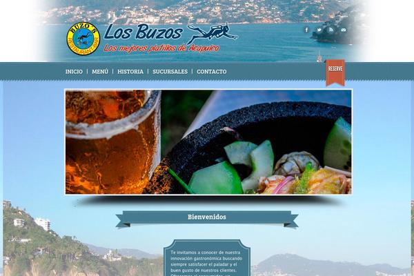 Seafresh theme site design template sample
