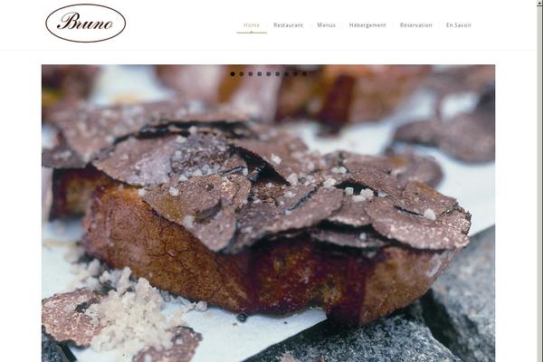 NUVO theme site design template sample
