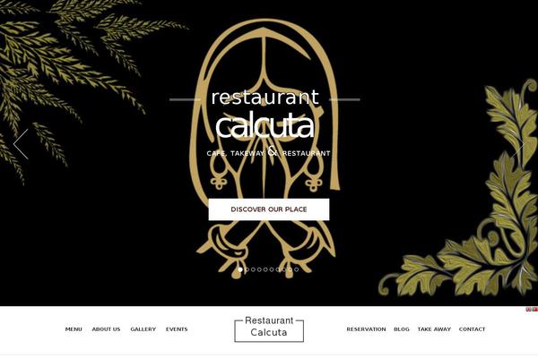 The Flavour theme site design template sample
