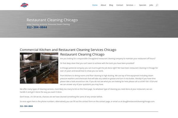 Divi theme site design template sample