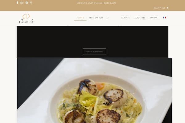Wp_nuvo-child theme site design template sample