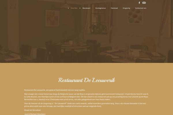 restaurantdeleeuwerik.be site used Restaurantdeleeuwerik