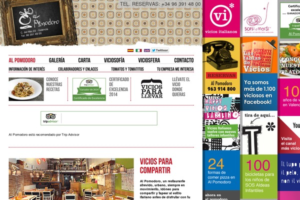 Site using Advanced post slider plugin