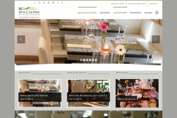 Site using Foodpress plugin