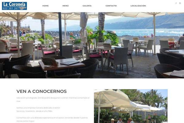 Gourmet theme site design template sample