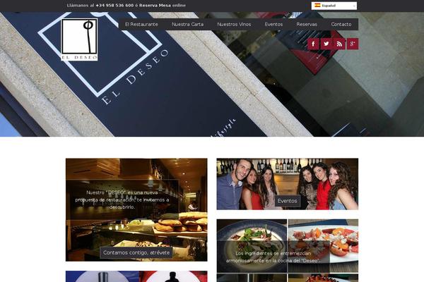 restauranteeldeseo.com site used Restaurante