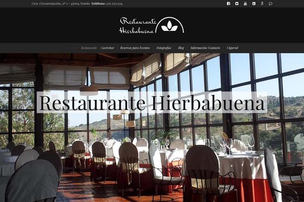 Nosh theme site design template sample