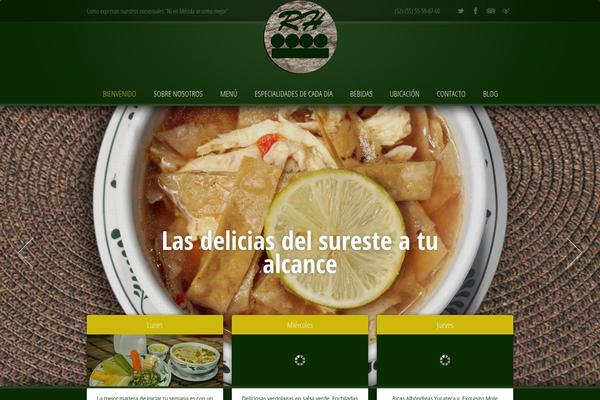 Linguini theme site design template sample