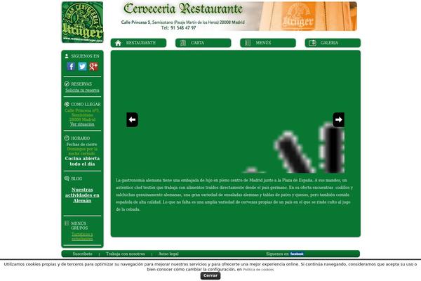 Site using Gwolle Guestbook plugin