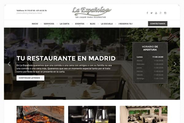 Site using Events Maker by dFactory plugin