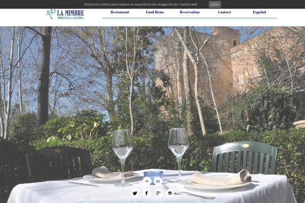 restaurantelamimbre.es site used Barnelli