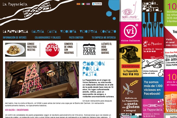 restaurantelapappardella.com site used Wp-blank-d