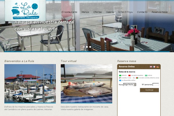 White Rock theme site design template sample