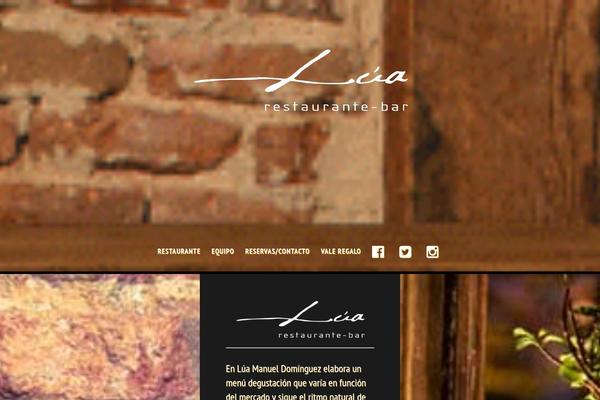 restaurantelua.com site used Restaurantelua