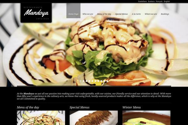White Rock theme site design template sample
