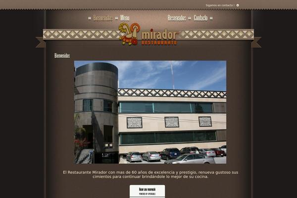 Adora theme site design template sample