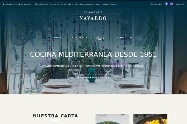 Bridge Child theme site design template sample