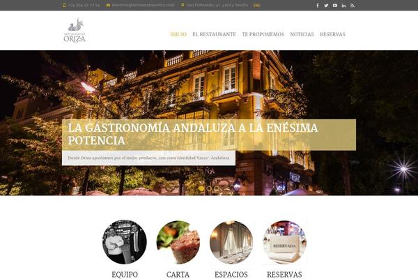 Interface theme site design template sample